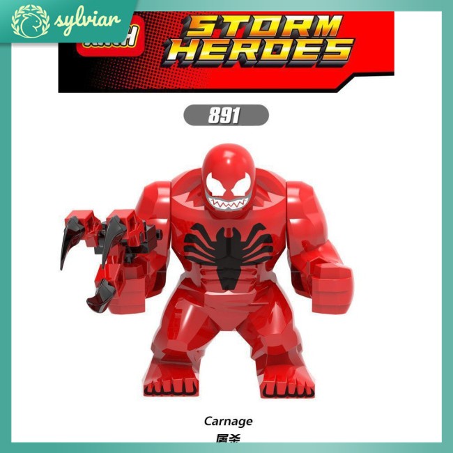 Đồ Chơi Mô Hình Lego Nhân Vật Venom Carnage Riot Chống Phản Chiếu Phim Avengers Cỡ Lớn Dành Cho Trẻ Em