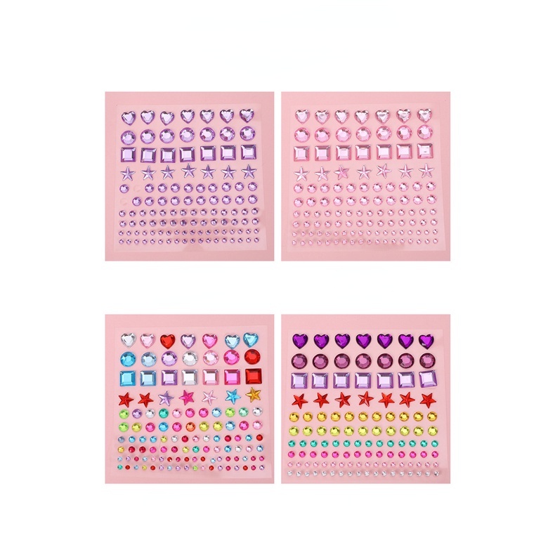 Sticker Dán Trang Trí Hình Ngôi Sao Lấp Lánh DIY Dành Cho Trẻ Em