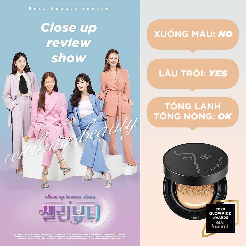 Phấn nước trang điểm siêu mịn siêu che khuyết điểm lâu trôi JAVIN DE SEOUL - Chính Hãng | BigBuy360 - bigbuy360.vn