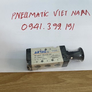 van khí gạt tay AIRTAC 4L110-06 4R110-06 chính hãng