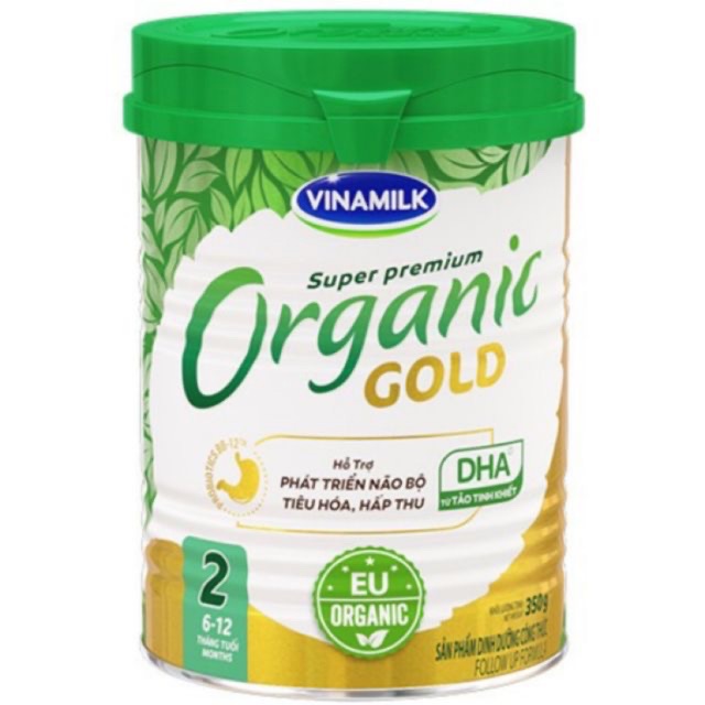(date 12/2020) Sản phẩm dinh dưỡng công thức Vinamilk Organic Gold 2 850g