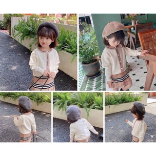 Váy đầm len Bbr cho bé gái