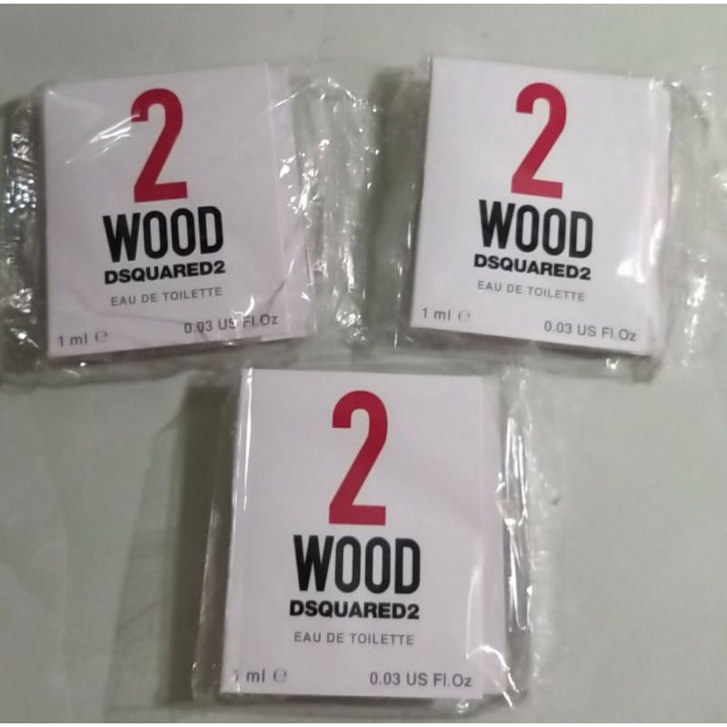 vial mẫu thử DSQUARED2 2 wood edt 1ml