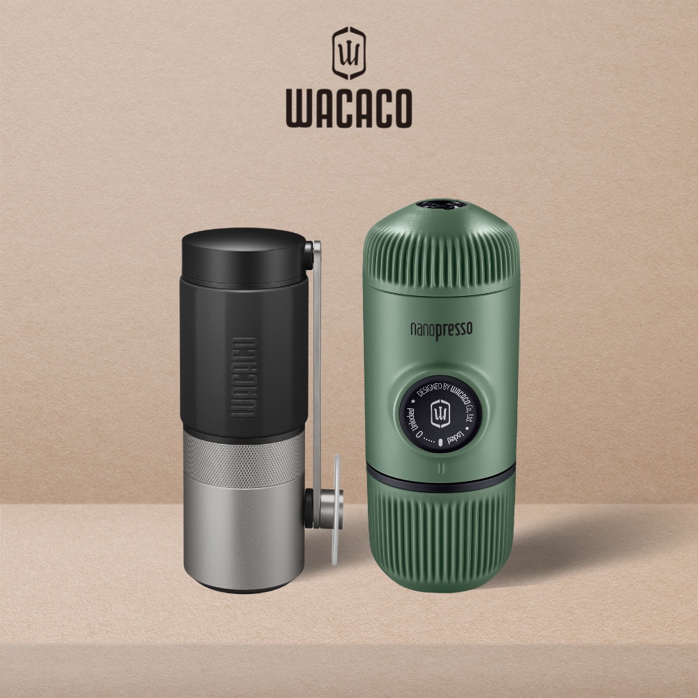 Combo cối cay Wacaco Exagrind + Wacaco Nanopresso