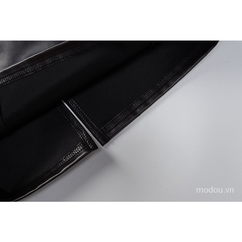 Đầm trễ vai xẻ tà màu trơn quyến rũ cho nữ