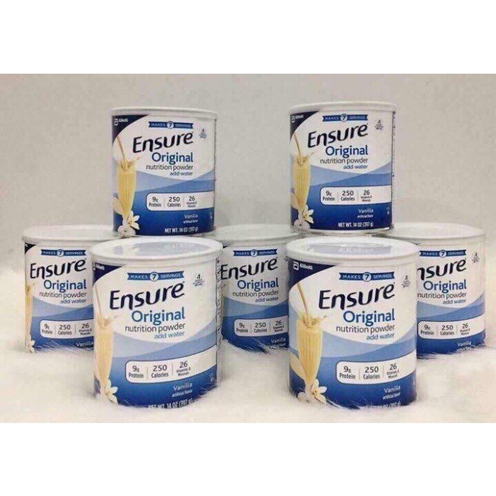 Sữa Bột Ensure Các Loại Hộp 400g