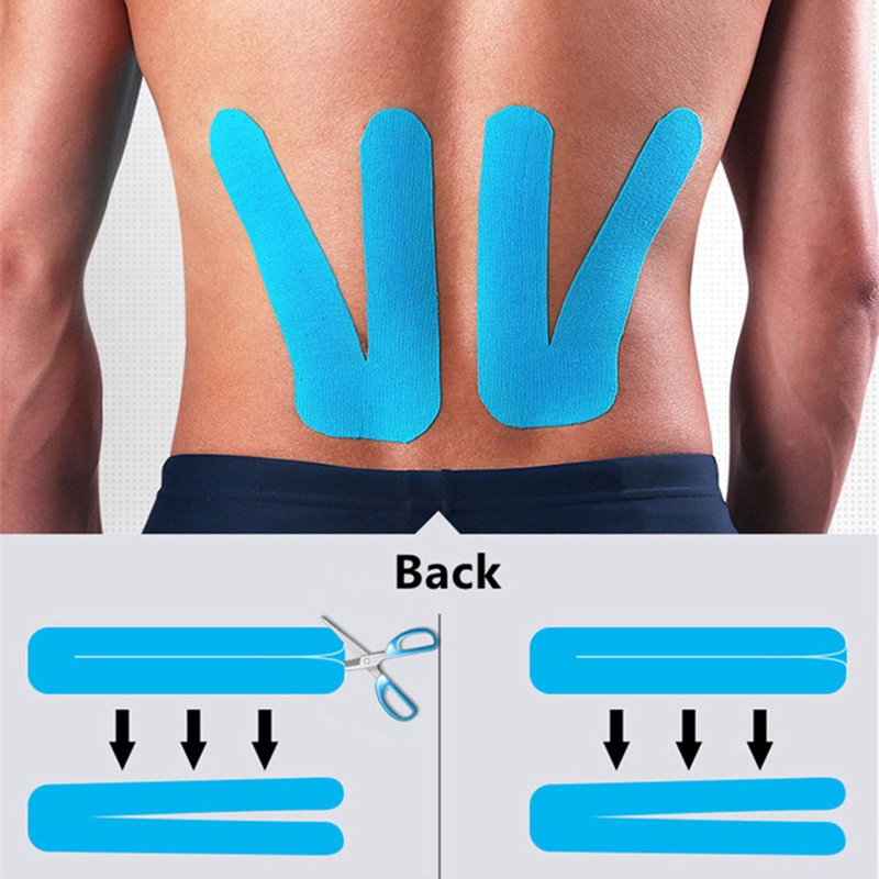 Băng Dán Cơ Thể Thao Cao Cấp Kinesiology Tape Băng Dán Thể Thao Bóng đá Hỗ Trợ Chống Chấn Thương