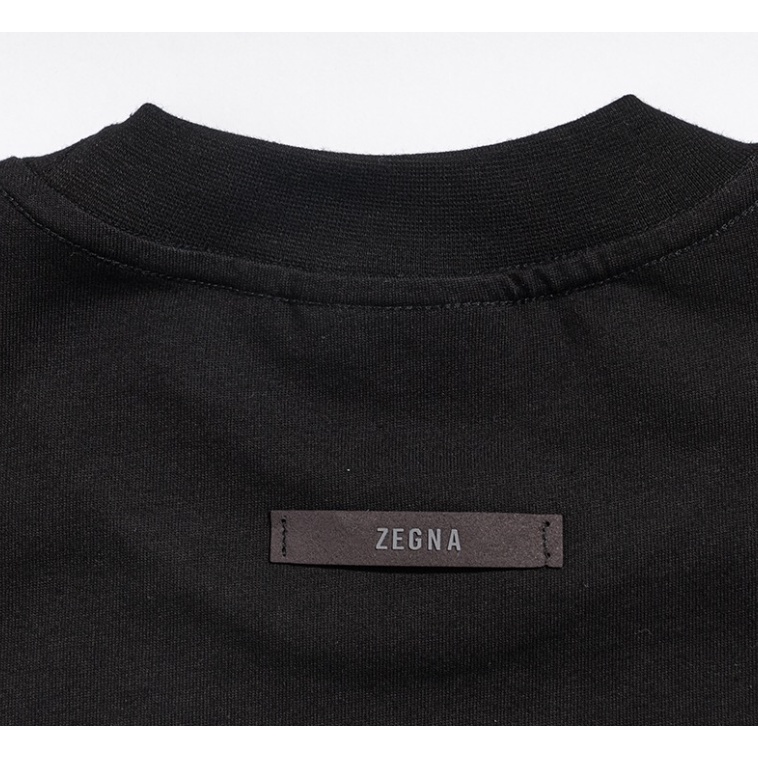 Áo Thun Ngắn Tay In Chữ Fear of God x Zegna FOG Co-Branded Jenny Cá Tính