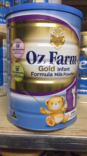 Sữa Oz Farm Gold - Úc cho bé hộp 900g đủ số 600k sale sốc nha