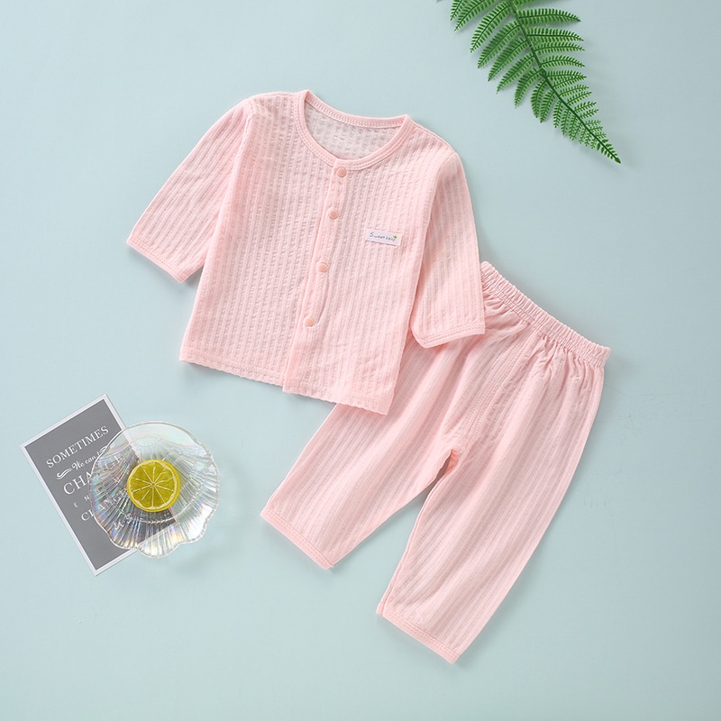 Bộ Tay lửng  Cao Cấp  Cho Bé Trai, Bé Gái Từ 6-16kg Mềm - Thoáng - Thấm Hút Mồ Hôi Cực Tốt- BO83