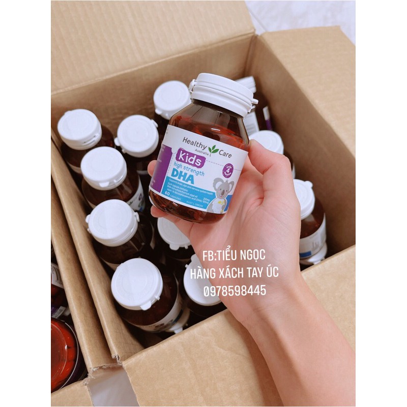 Bộ đôi DHA & CANXI HEATHYCARE mẫu mới