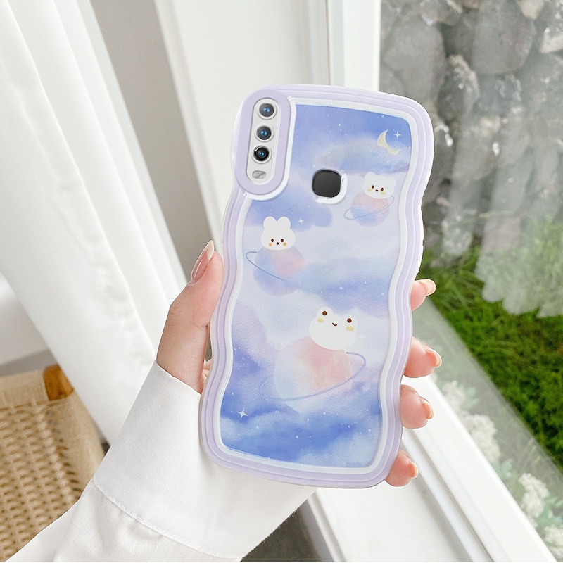 ốp lưng Vivo Y17 ốp lưng Vivo U10 ốp lưng Vivo Y15 Y12 Ốp Điện Thoại Dẻo Trong Suốt Họa Tiết Hoạt Hình Dễ Thương Cho Vivo Y12 Y15 Y17 U10