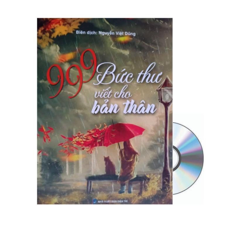 Sách - 999 bức thư viết cho chính bạn song ngữ Trung việt có phiên âm có mp3 nghe+DVD tài liệu