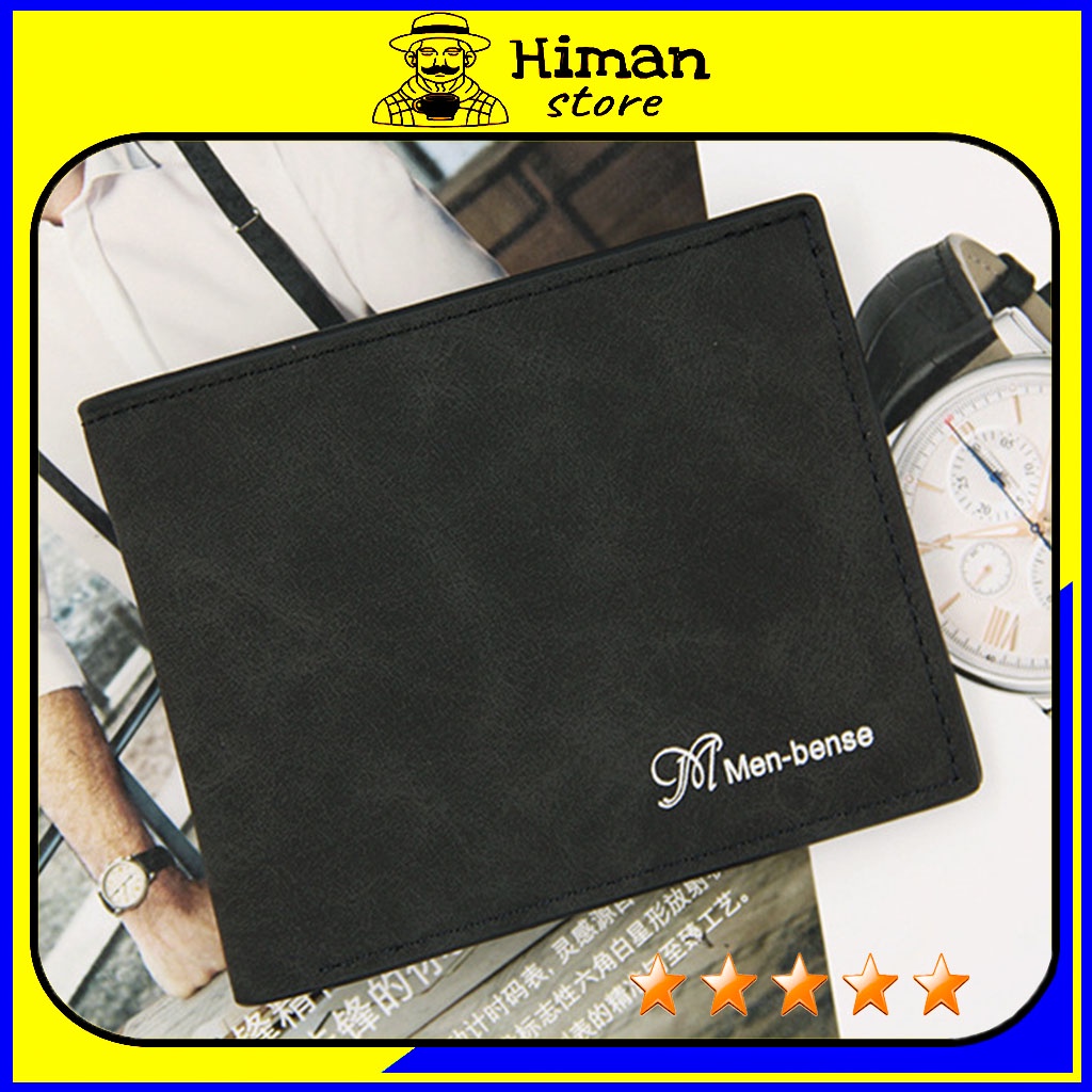 Ví nam nữ unisex hot trend 2020 bóp da lộn siêu bền giá rẻ mini cao cấp nhỏ gọn Himan - vn010
