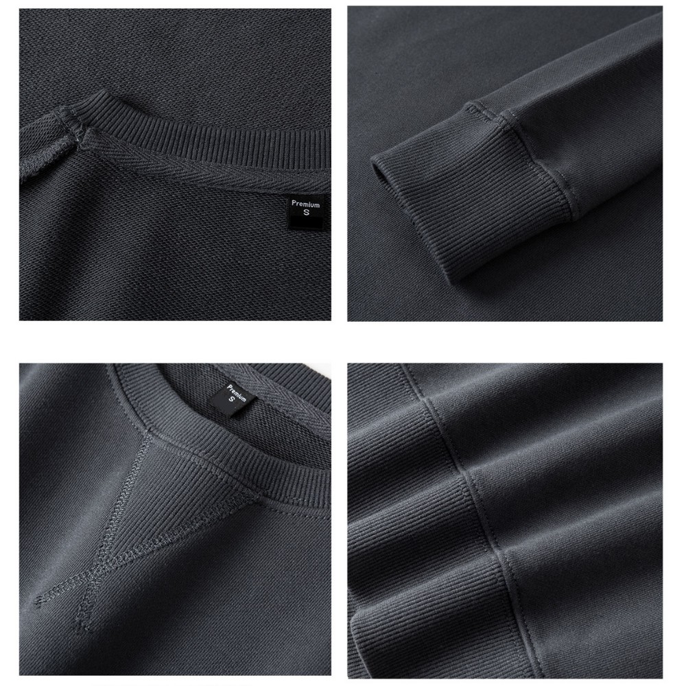 Sweater Unisex 100% Cotton 16 Màu Định Lượng 340gsm Cao Cấp - Áo Dài Tay Dầy Dặn Cho Nam Nữ Mùa Đông | BigBuy360 - bigbuy360.vn