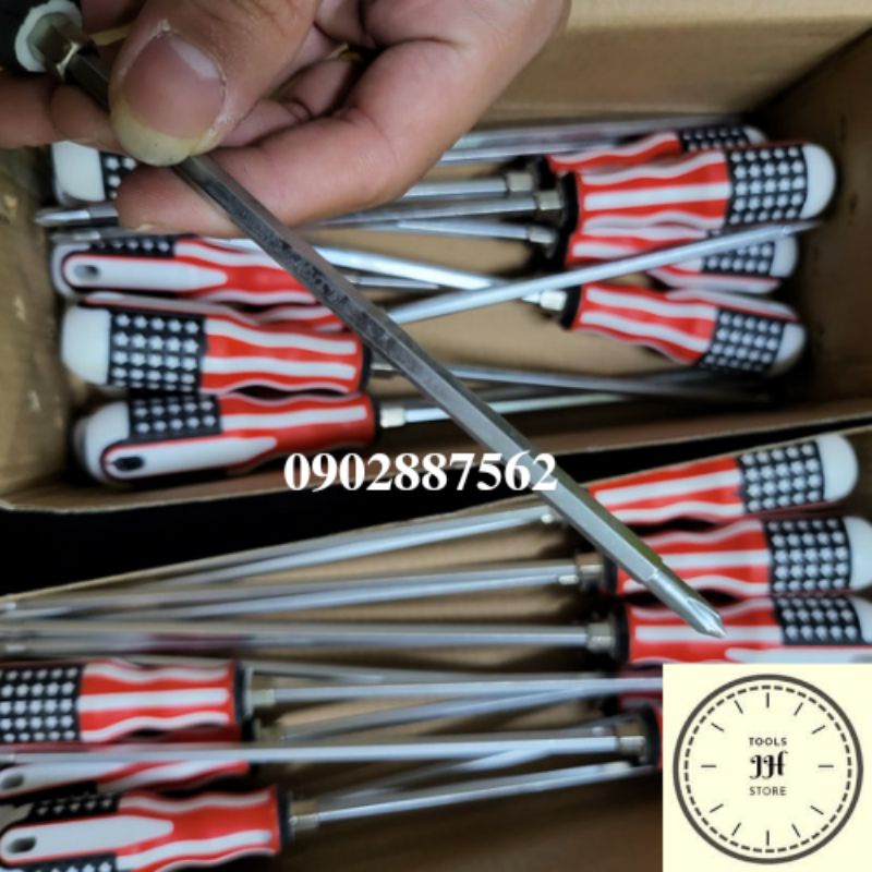 Tua vít 2 đầu cán cờ mỹ đủ size
