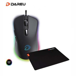 Chuột Gaming DAREU EM908 (LED RGB, BRAVO Sensor) + TẶNG KÈM Bàn Di Chuột DAREU 05 L