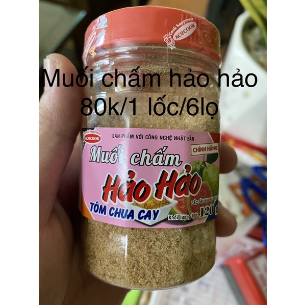 Muối chấm Hảo Hảo chua cay