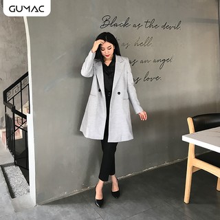 Áo khoác phối 2 túi GUMAC A12998