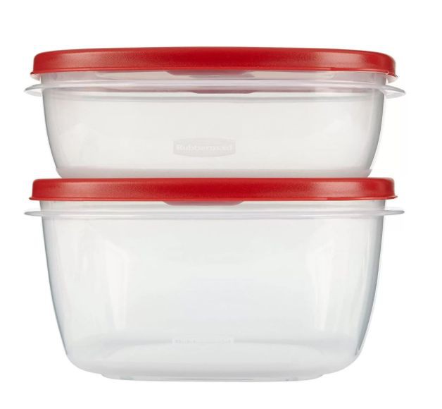 HỘP NHỰA ĐỰNG THỰC PHẨM Rubbermaid NẮP ĐỎ