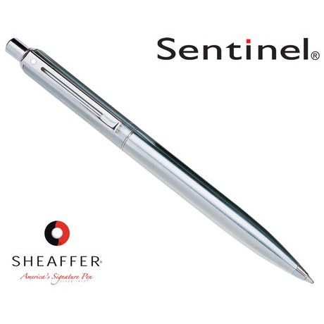 Cặp viết cao cấp Sheaffer dòng Sentinel bằng thép chrome