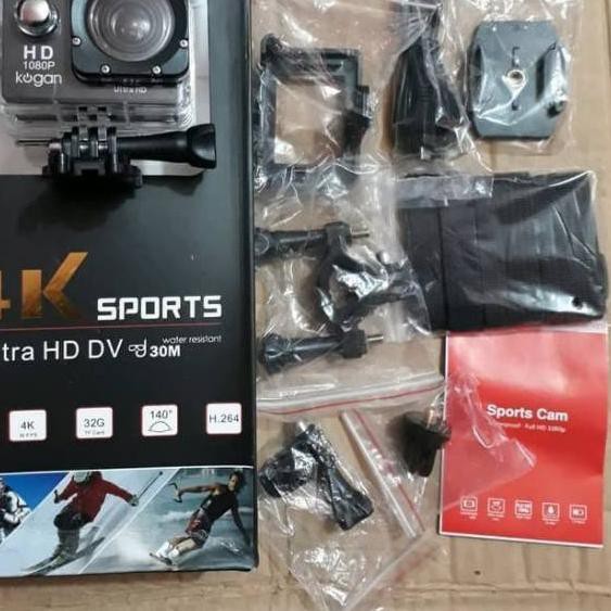 ◌ Camera Hành Trình Thể Thao Kogan 4k 1080p Chống Nước 18MP Kết Nối Wifi ✳