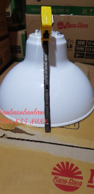 Bộ chao đèn nhựa 30cm kèm đui chống nước E27