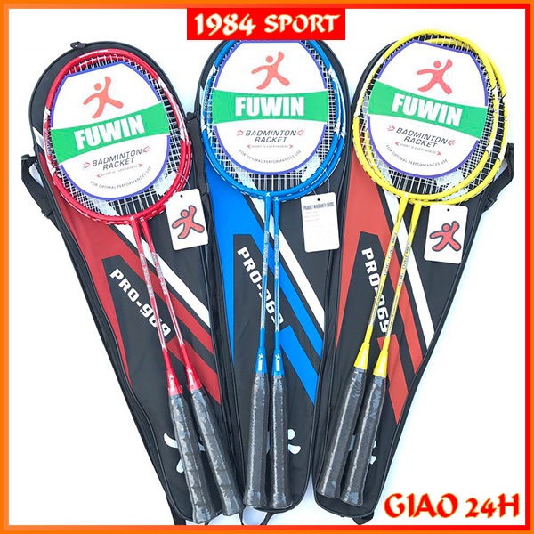 Đôi Vợt Cầu Lông FUWIN Chính Hãng Giá Rẻ + Tặng Kèm Bao Vợt + Quấn Cán Vợt