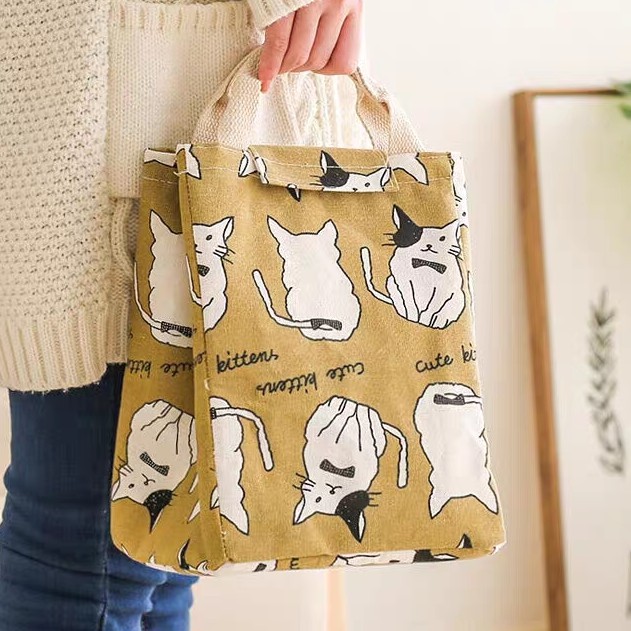 Túi đựng cơm giữ nhiệt con vật