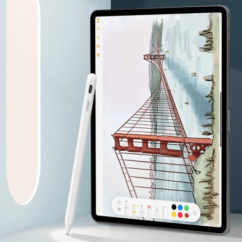 Bút Cảm Ứng Wiwu Pencil X  Ipad Chống Tì Tay Dùng Như Apple PencilI