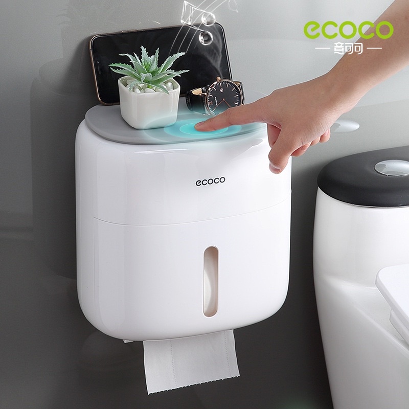 Hộp đựng giấy vệ sinh 2in1 ECOCO 2012