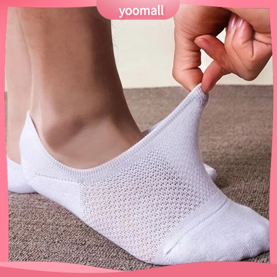 Bộ 6 đôi tất cổ thấp có lỗ thoáng khí dành cho nam