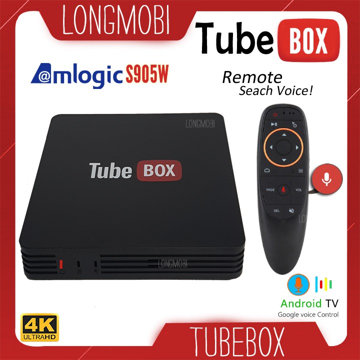 TubeBox 4K Android Tv Box Ram 2GB Giá Tốt Xem Truyền Hình Ổn Định