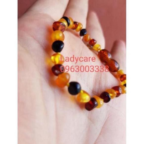 [Mã FAJGT8 giảm 15% đơn 99K] Bộ Vòng hổ phách nhà Ladycare dây cổ và tay cho bé. | BigBuy360 - bigbuy360.vn