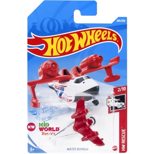 Máy bay mô hình Hot Wheels basic Water Bomber GTB83, 40K.