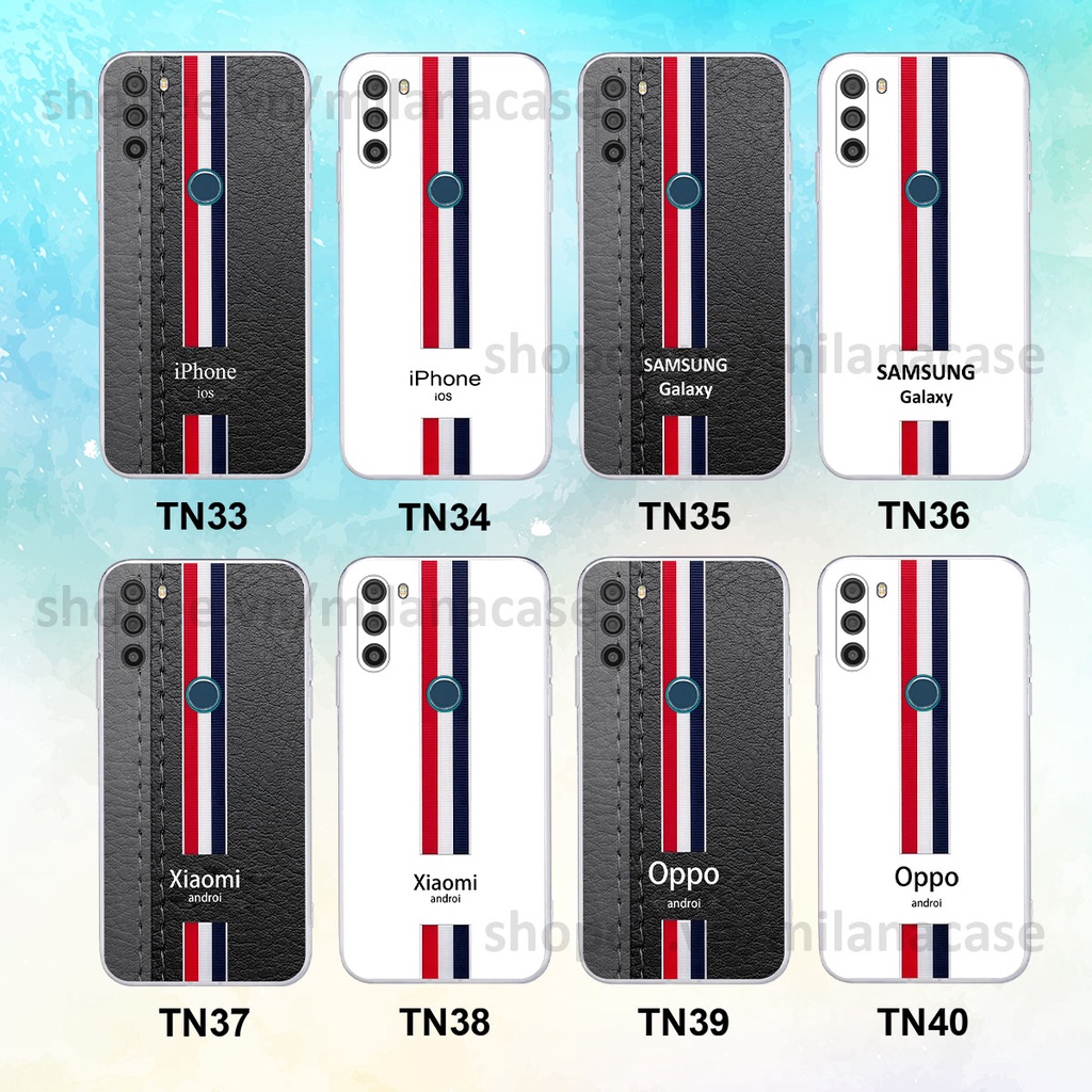 Ốp Vsmart Active 3 in giả da phong cách thể thao, cá tính, thời trang