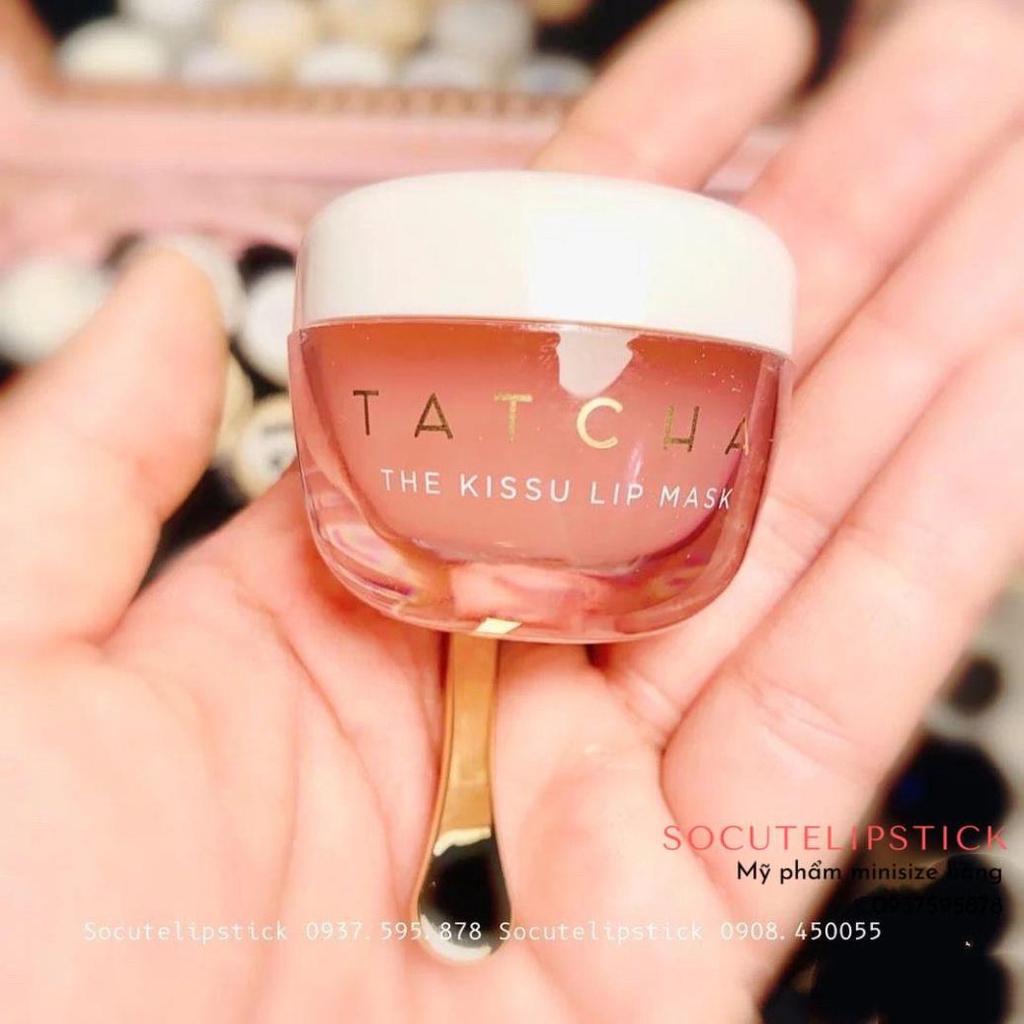 Mặt nạ đêm dưỡng môi Tatcha Kissu fullbox 9g