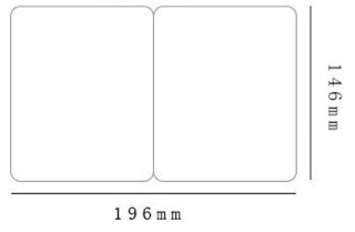 THIỆP TRƠN GẬP ĐÔI