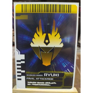 Thẻ Sưu Tập Kamen Rider Final Attackrider Ryuki