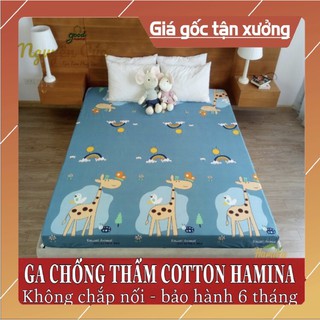 GA CHỐNG THẤM COTTON HAMINA [bảo hành 6m] [ko chắp nối]