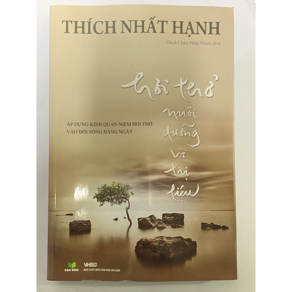 Sách - Hơi Thở Nuôi Dưỡng Và Trị Liệu - Thích Nhất Hạnh