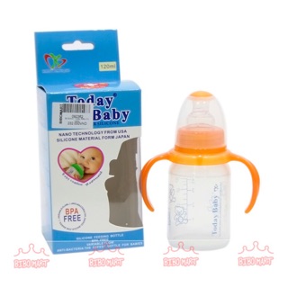  (XẢ LỖ) Bình sữa silicon mềm Today baby 120ml