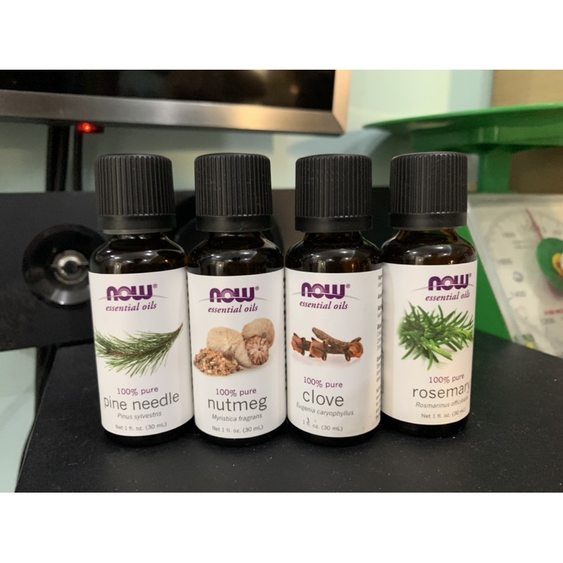 Tinh dầu nguyên chất thiên nhiên thư giãn, dưỡng da Now Foods (Mỹ) - Now Solutions Essential Oil