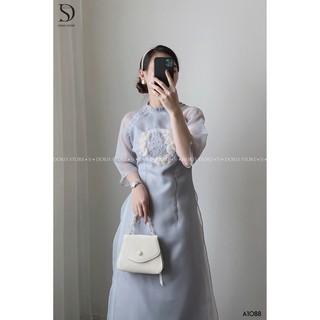 Áo dài cách tân đính kết DORIS A1088(KHÔNG KÈM QUẦN)