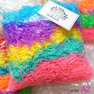 (Sỉ) túi bự 500g thun cột tóc nhiều màu siêu dai cao cấp Orin K1205