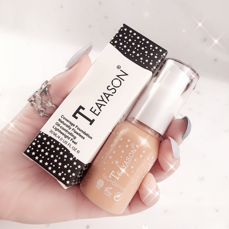 (Hàng Mới Về) Kem Nền Dạng Lỏng Teayason Làm Sáng Da Chống Thấm Nước Kiểm Soát Dầu Lâu Trôi | BigBuy360 - bigbuy360.vn