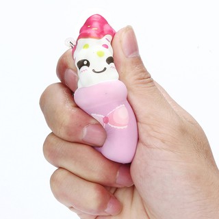 Squishy dẻo hình kem ốc quế dễ thương