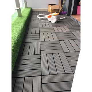 [HÀNG LOẠI 1] Combo 11 Vỉ Sàn Gỗ Nhựa Composite Lót Ban Công Sân Vườn Nhà Tắm