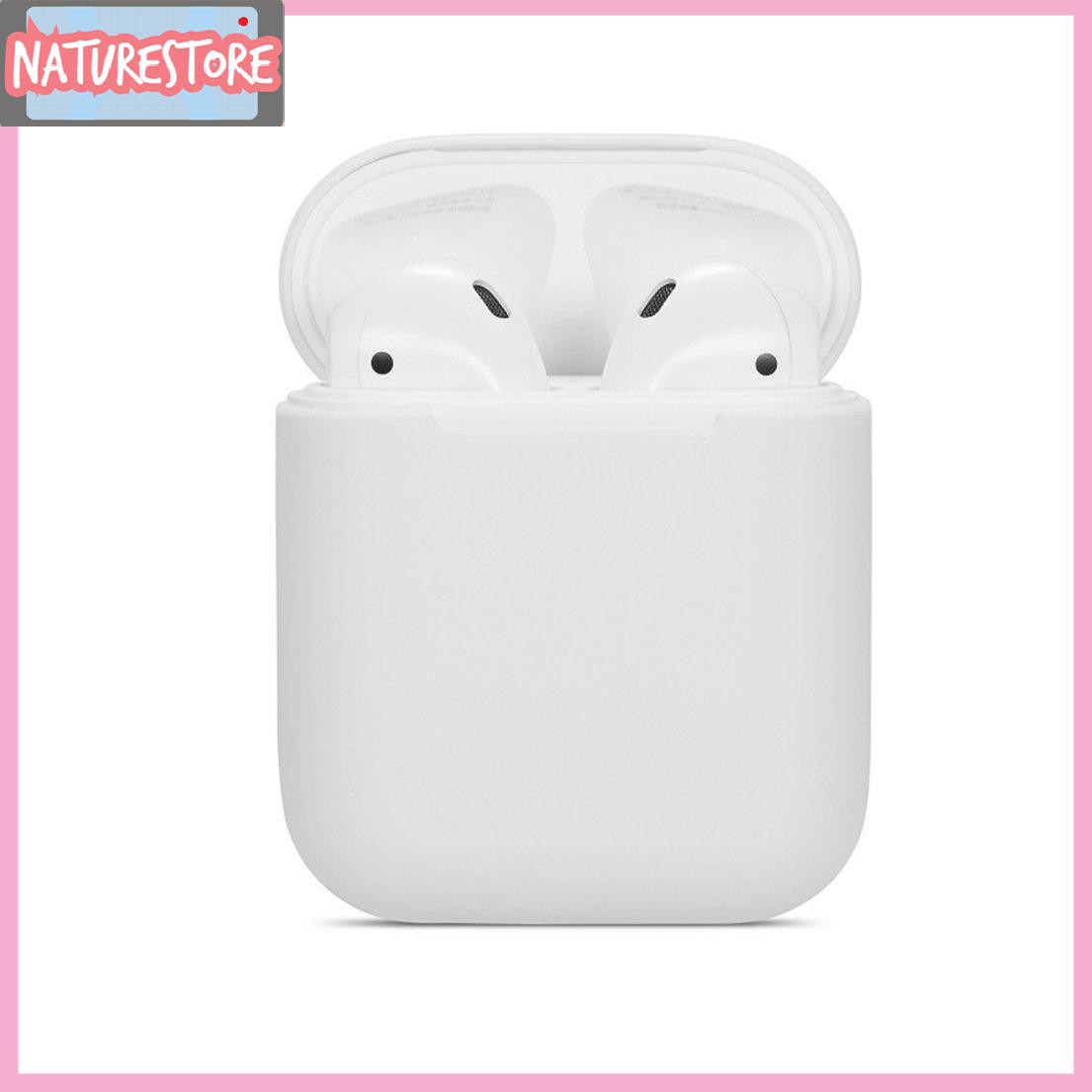 Vỏ Bảo Vệ Hộp Sạc Tai Nghe Airpods Bằng Silicon Tiện Dụng