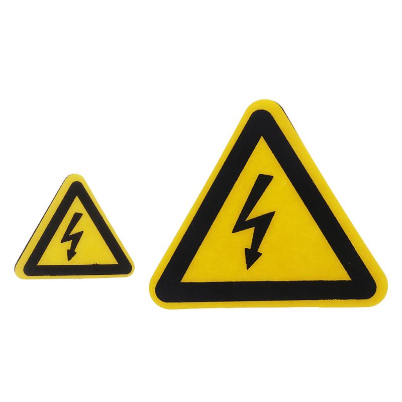 Miếng dán cảnh báo bằng PVC chống nước 25mm 50mm 100cm